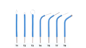 Set of Seven (7) Electrodes for ART-Electron™ (ART-E1) Electrosurgery Unit (Blue-Style)